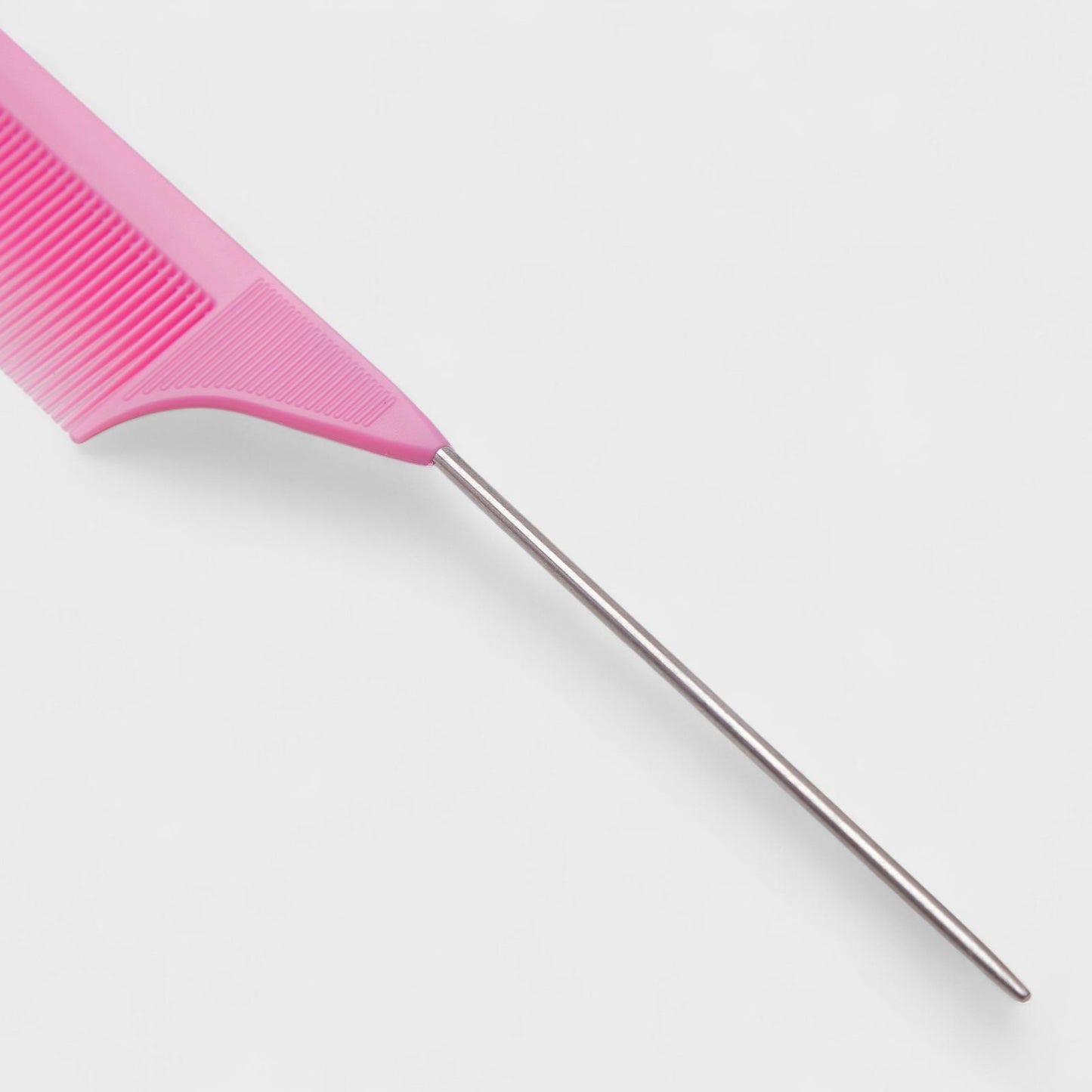 pink rat tail comb
